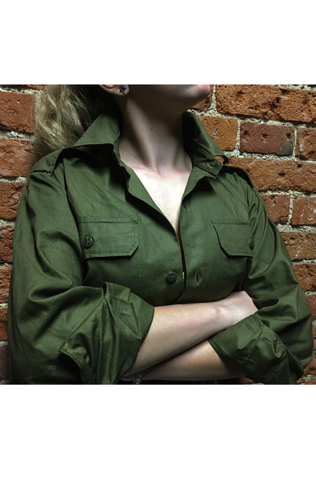 Рубашка армейская olive Израиль