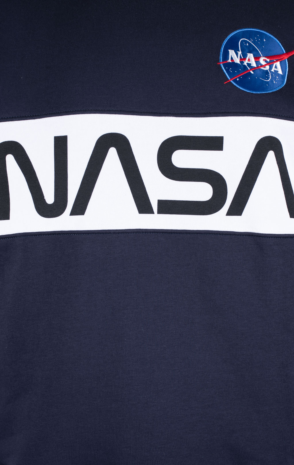 Свитшот ALPHA INDUSTRIES NASA Inlay rep. blue 