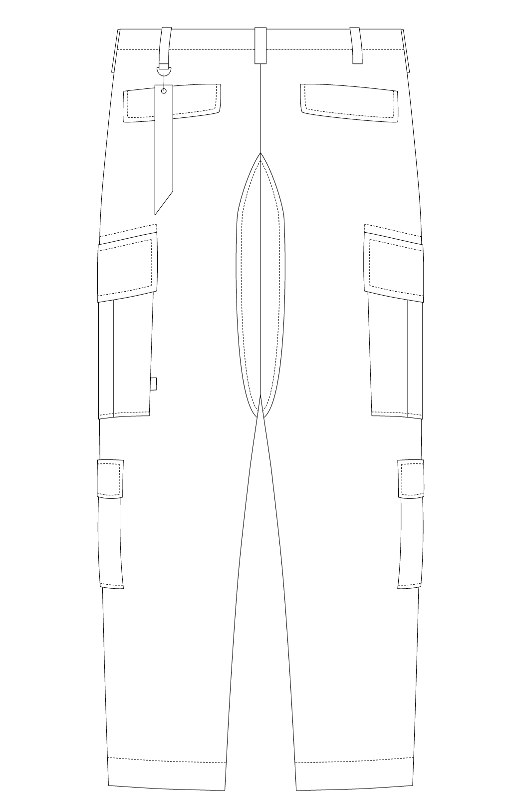 Брюки-карго ALPHA INDUSTRIES ACU PANT плотные FW 23/24 OG-107 green 