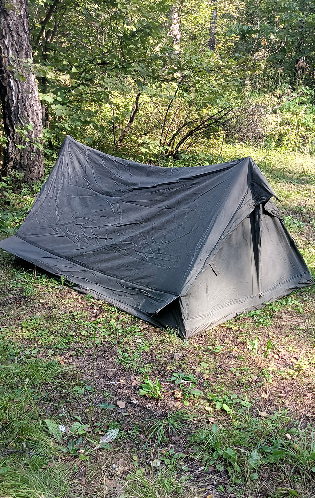 Палатка армейская F-1 olive б/у Франция