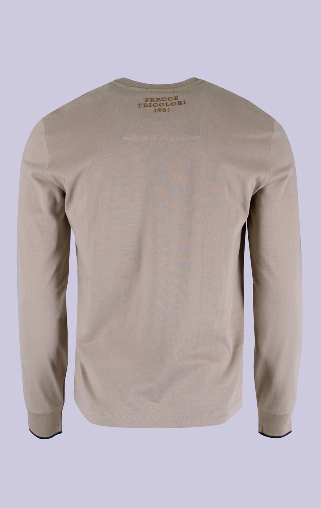 Лонгслив AERONAUTICA MILITARE FW 26/27/BD hazelnut (TS 2573) 