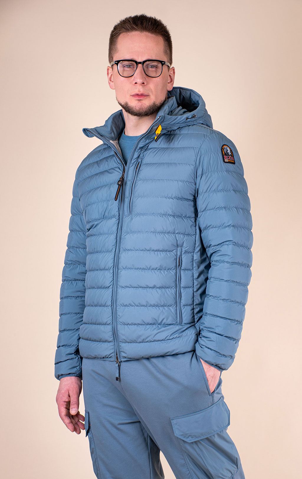 Куртка-пуховик лёгкая PARAJUMPERS LAST MINUTE SS 26 marine 