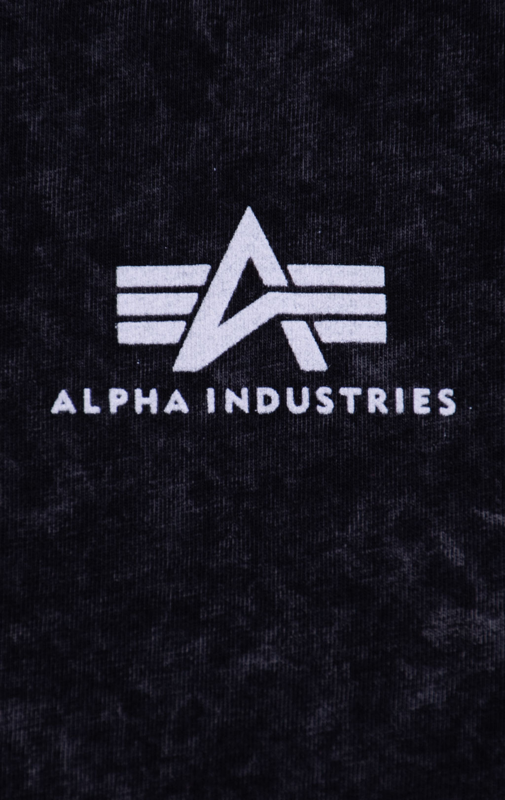 Футболка ALPHA INDUSTRIES BACKPRINT T VINTAGE black 