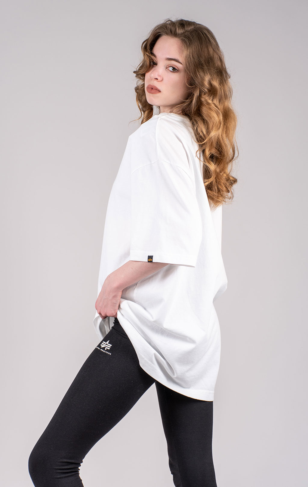 Футболка ALPHA INDUSTRIES ESSENTIAL RELAXED TEE SS 25 m white 