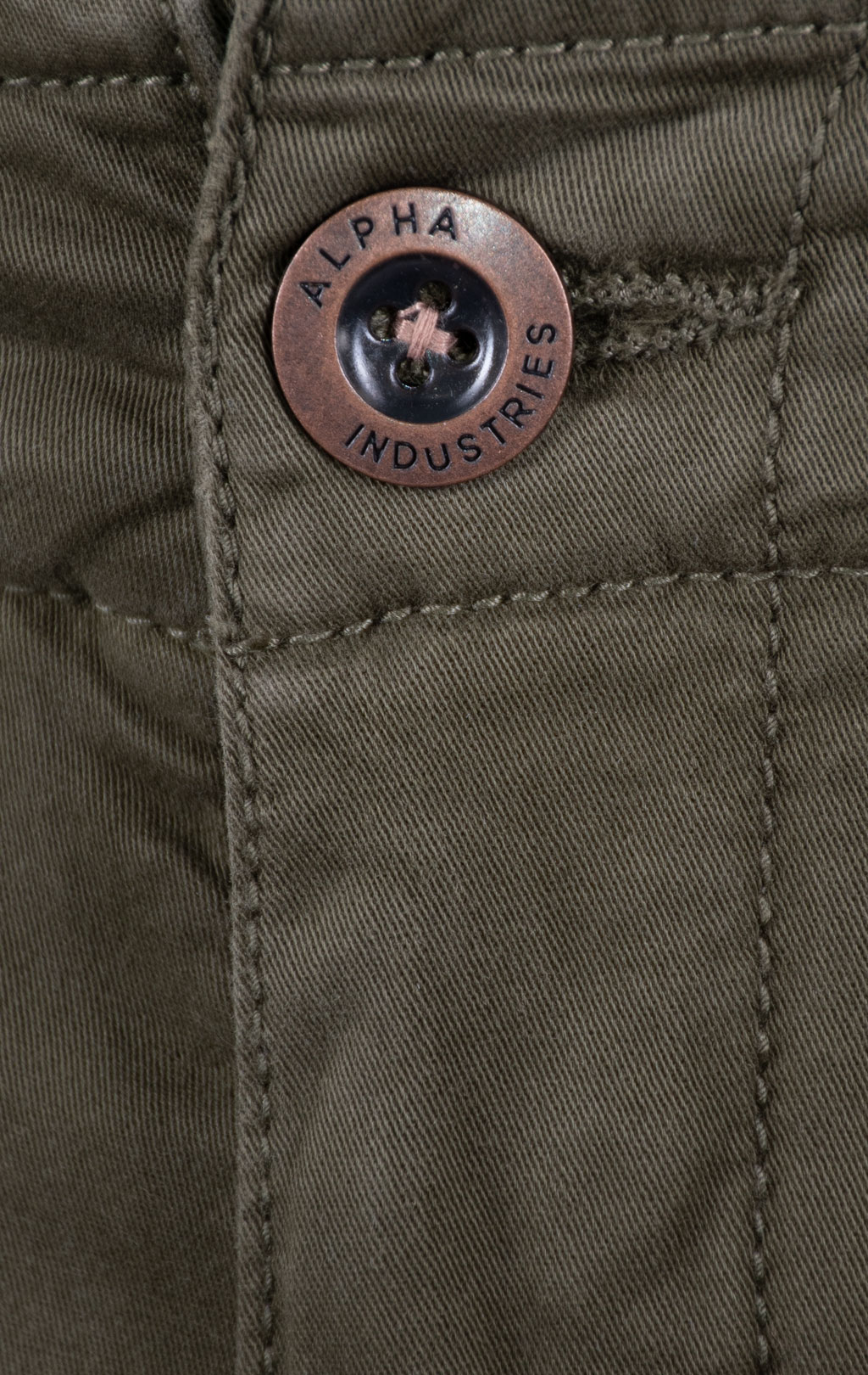Шорты карго ALPHA INDUSTRIES CREW SHORT PATCH dark olive 
