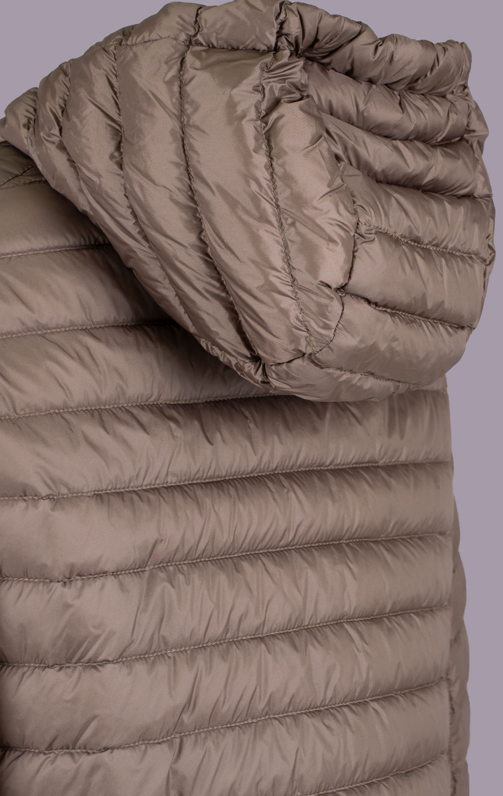 Женская куртка-пуховик лёгкая PARAJUMPERS RORY SS 26 olive brown 
