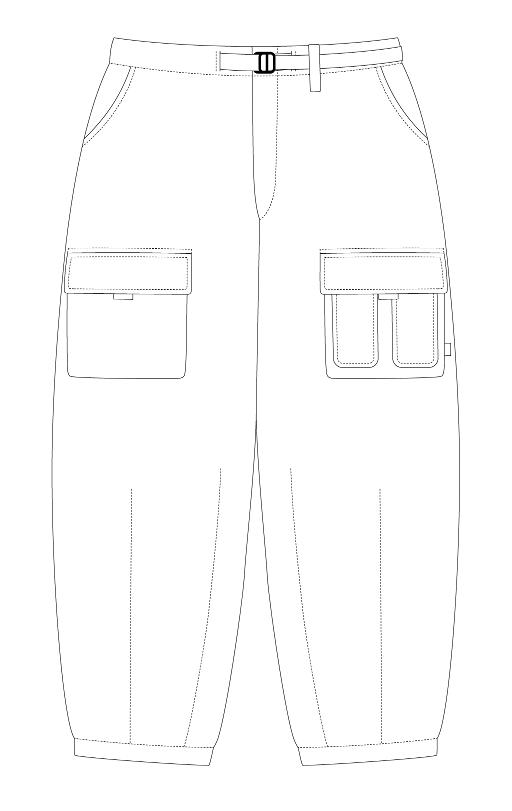 Брюки-карго ALPHA INDUSTRIES OVERSIZED TACTICAL PANT FW 24/25 black 