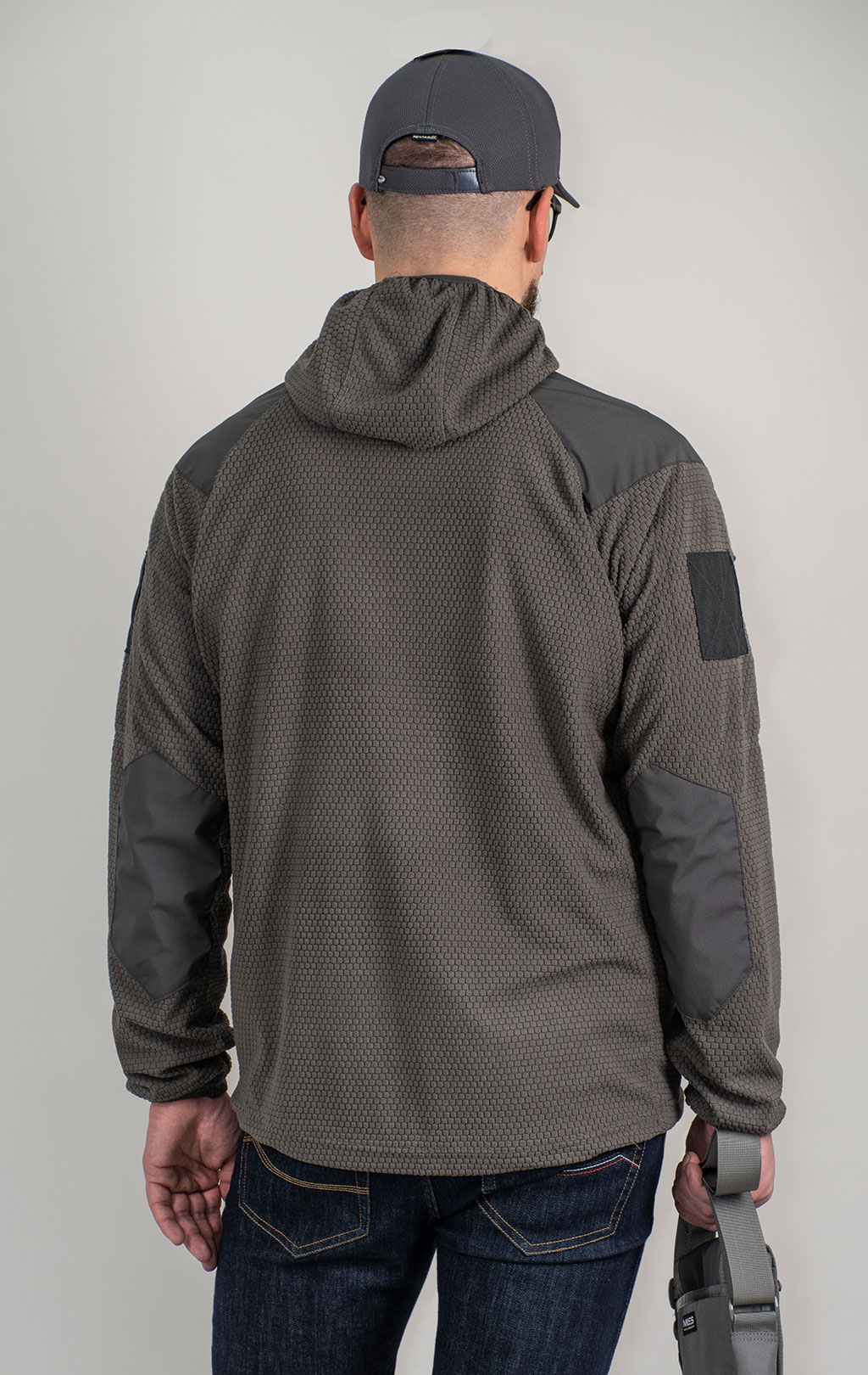 Свитер с капюшоном SABADO WINDPROOF полиэстер grey f-2128 
