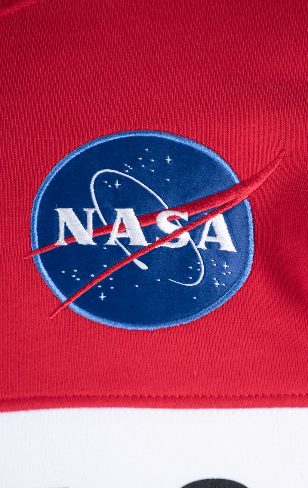 Свитшот ALPHA INDUSTRIES NASA Inlay speed red 