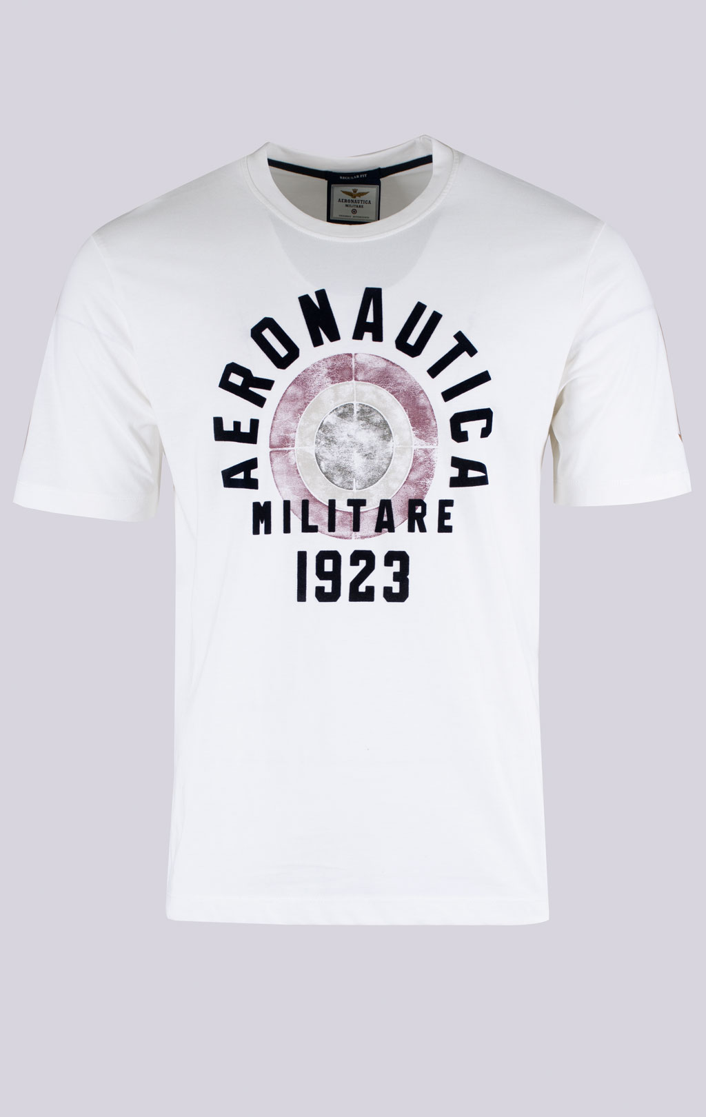 Футболка AERONAUTICA MILITARE FW 26/27/BD off white (TS 2589) 