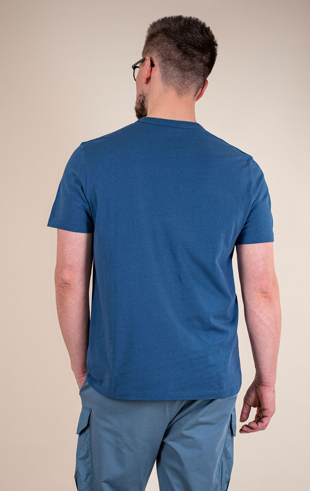 Футболка PARAJUMPERS ELIO TEE SS 26 true blue 