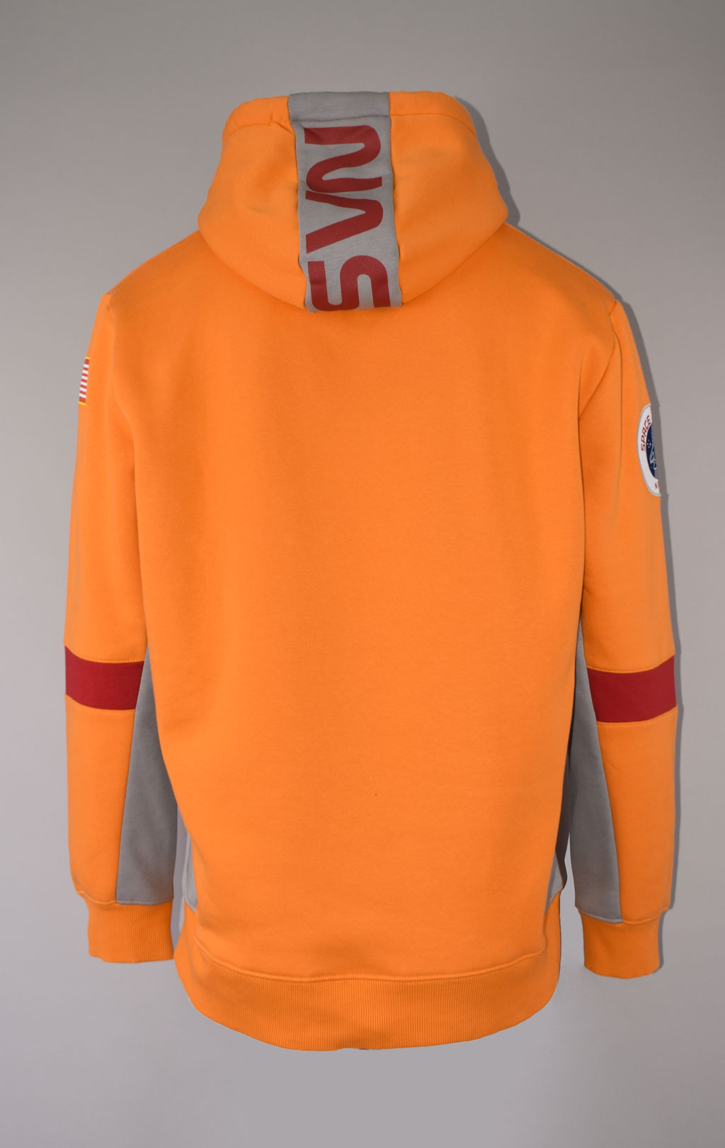 Толстовка ALPHA INDUSTRIES NASA SPACE CAMP HOODY alpha orange 
