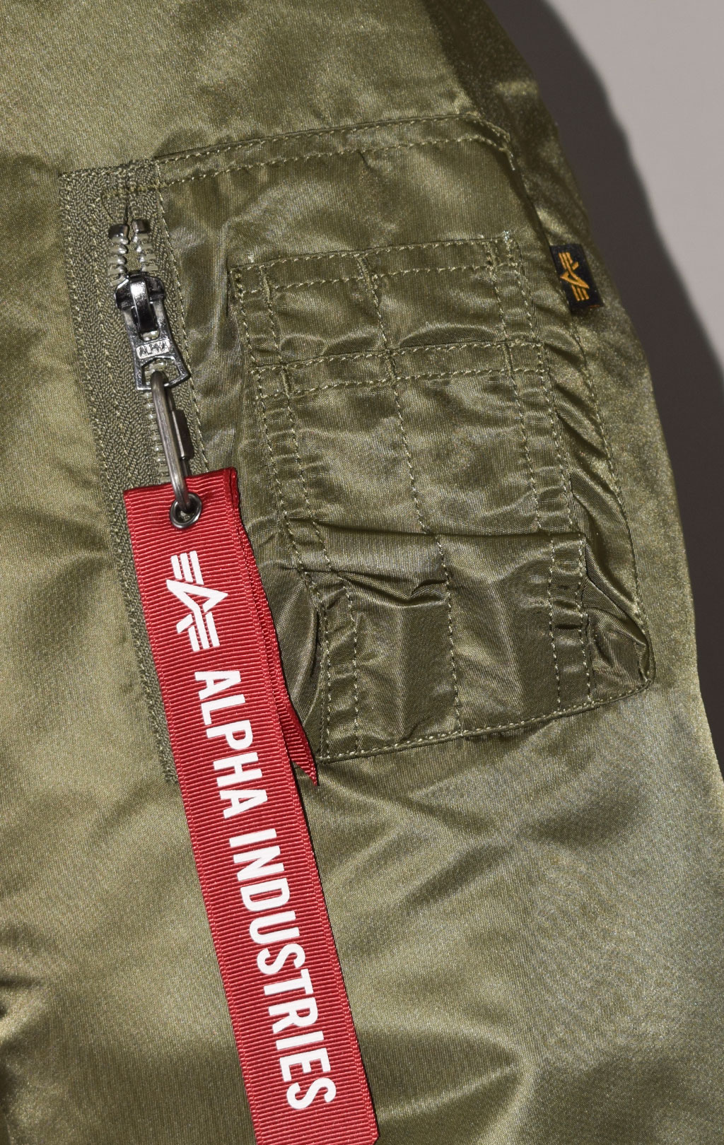Бомбер-ветровка ALPHA INDUSTRIES L-2B GEN-II FLIGHT JACKET SS 23 m OG-107 green 