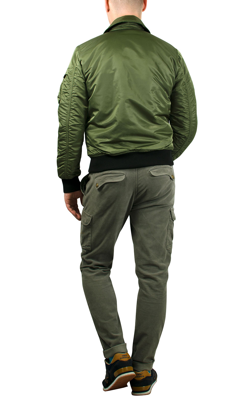 Куртка летная ALPHA INDUSTRIES CWU VF BL sage green 