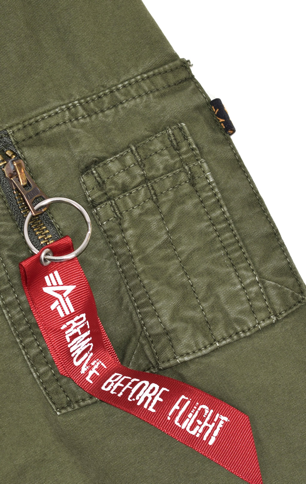 Ветровка ALPHA INDUSTRIES M-65 COAT LW dark olive 