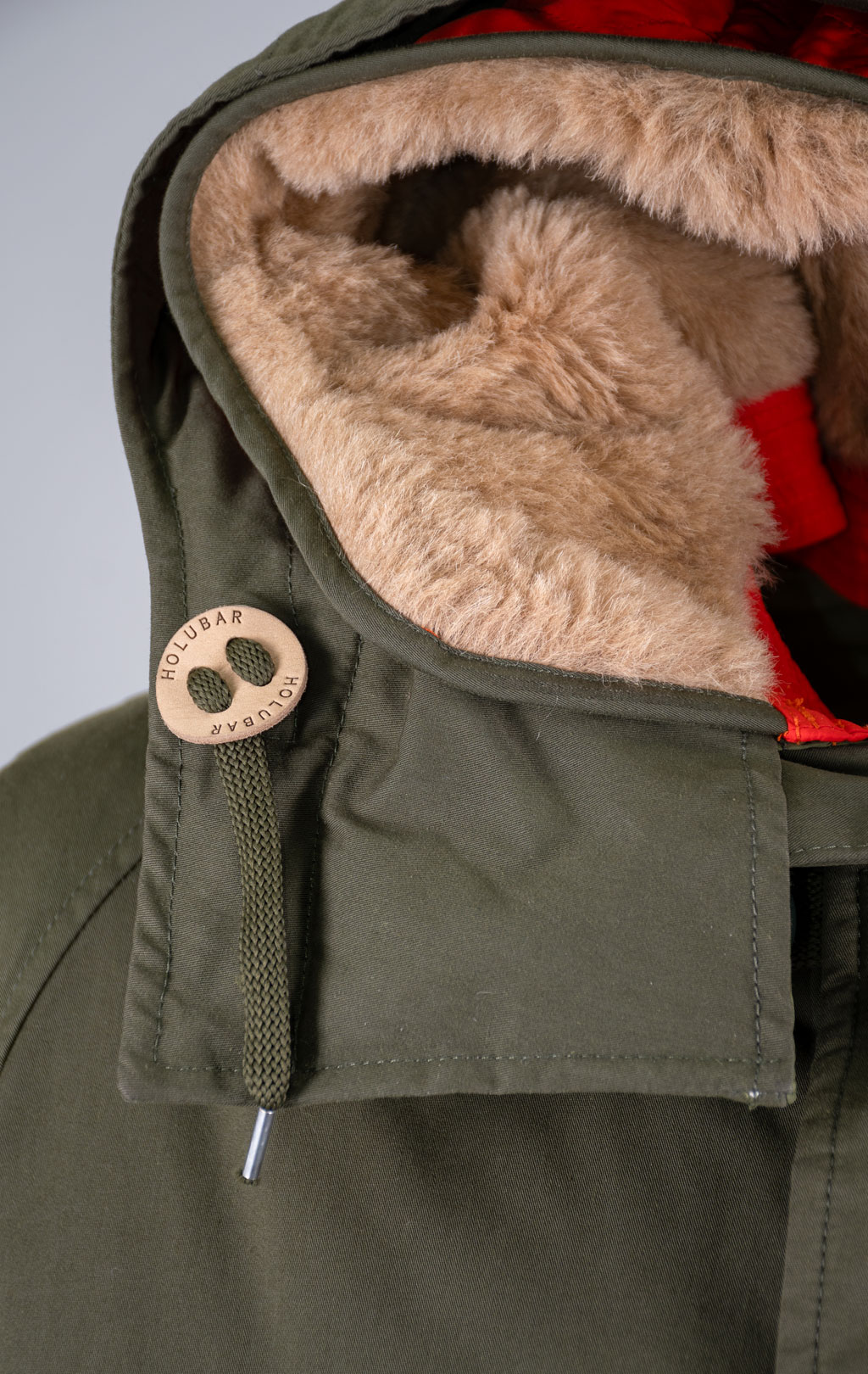 Аляска-пуховик HOLUBAR BOULDER military olive 