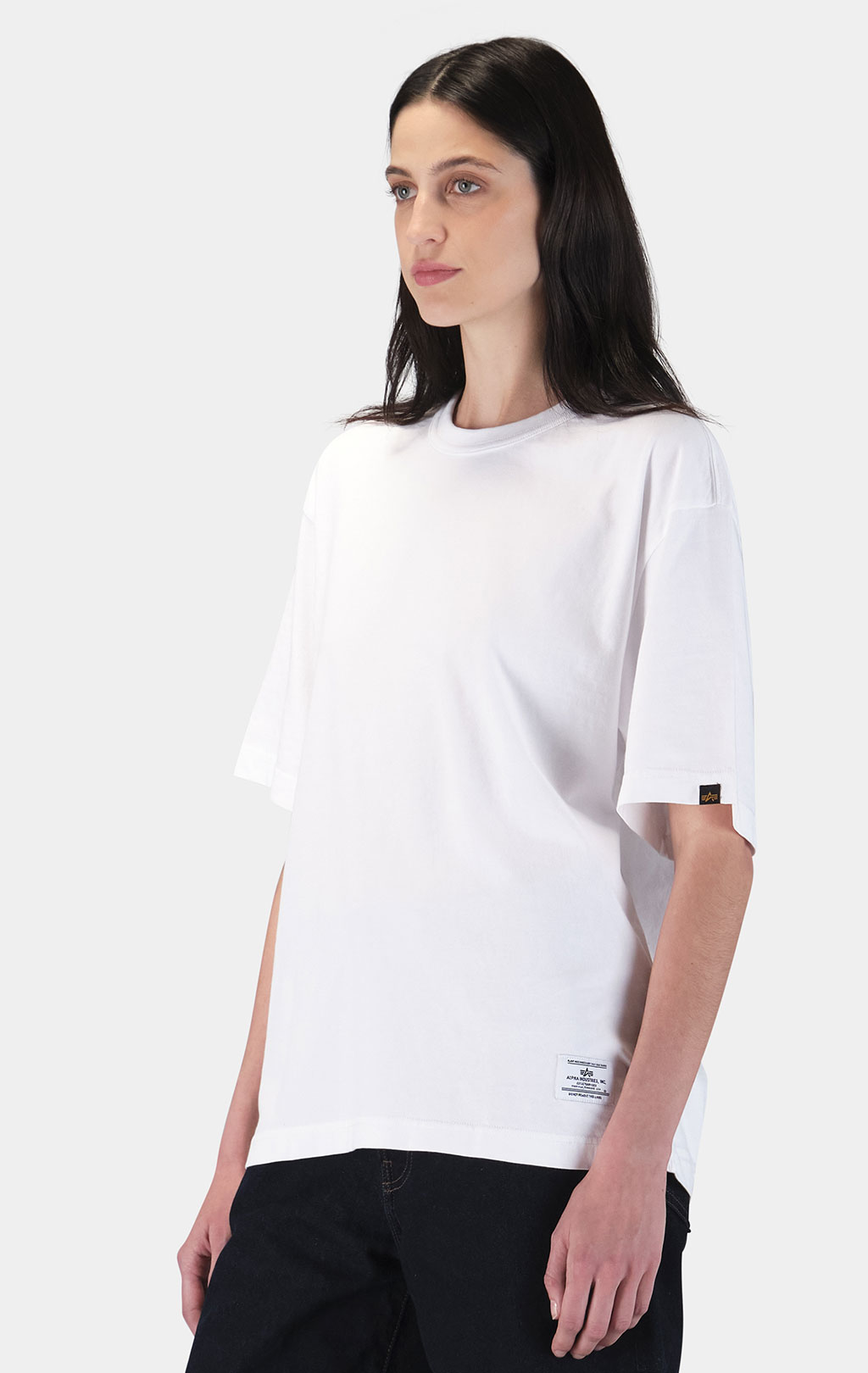 Футболка ALPHA INDUSTRIES RELAXED TEE SS 26 white 