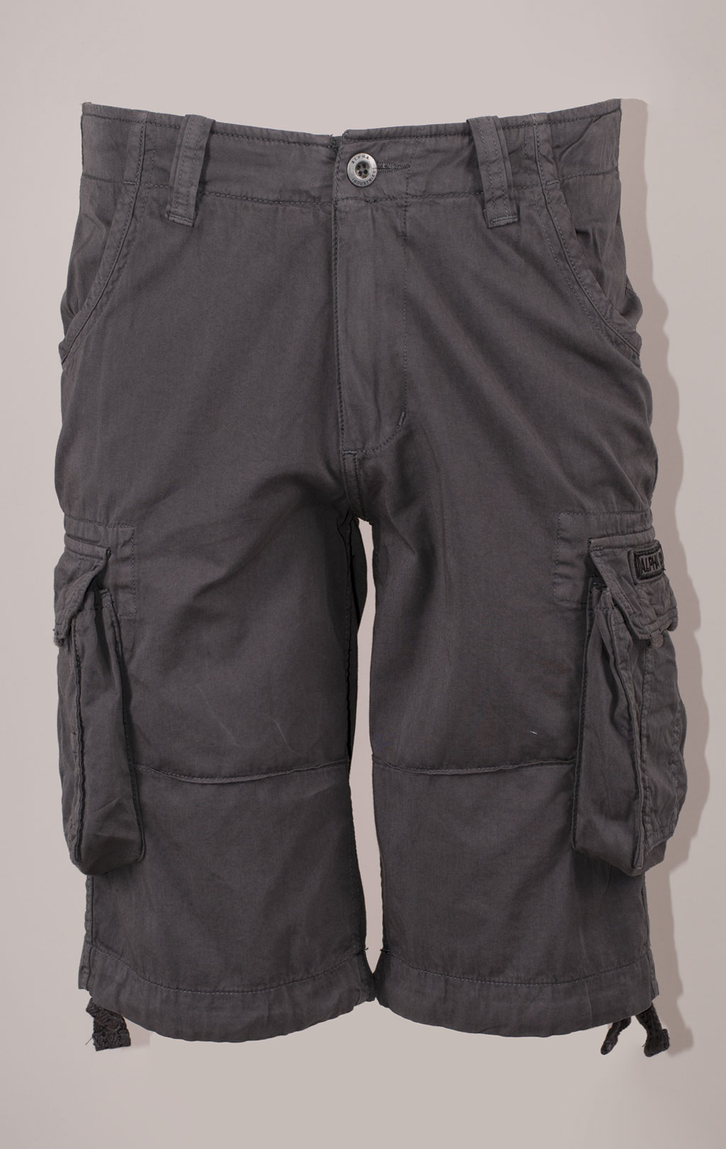 Шорты карго ALPHA INDUSTRIES JET vintage grey 
