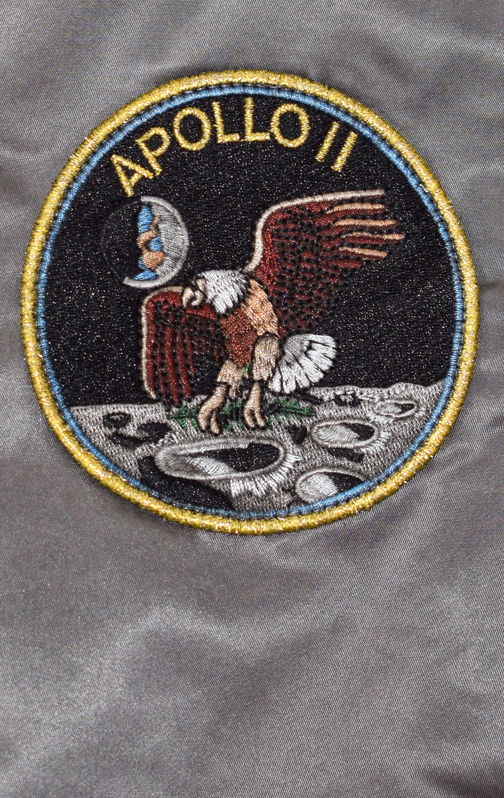 Бомбер ALPHA INDUSTRIES MA-1 APOLLO BATTLEWASH new silver 