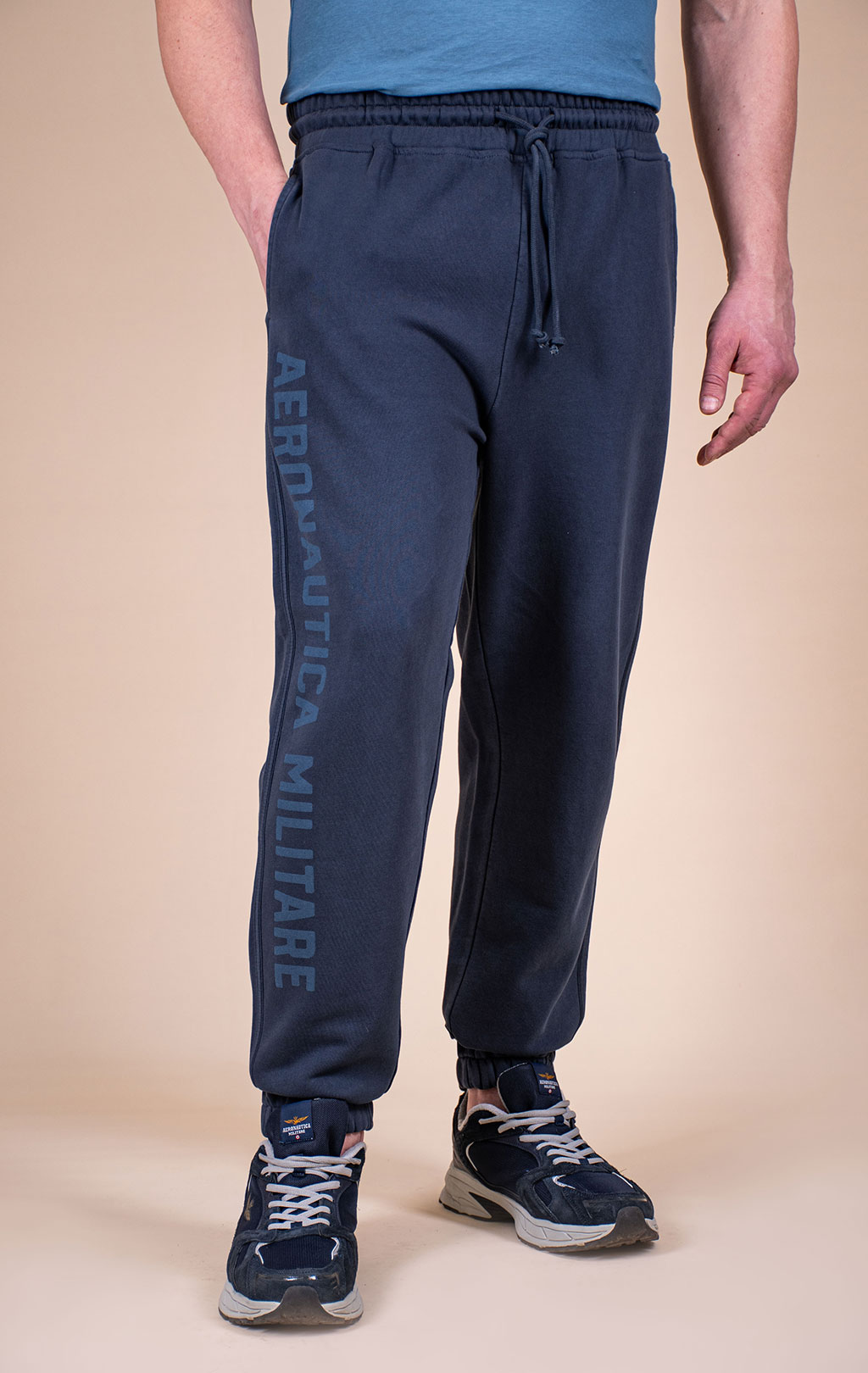 Брюки спортивные AERONAUTICA MILITARE SS 26/IN blue navy (PF 1018) 