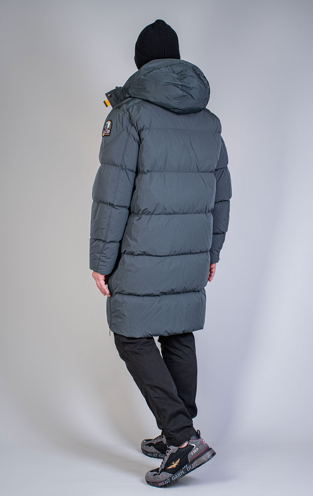 Куртка-пуховик PARAJUMPERS LONG BEAR MAN FW 25/26 green gables 