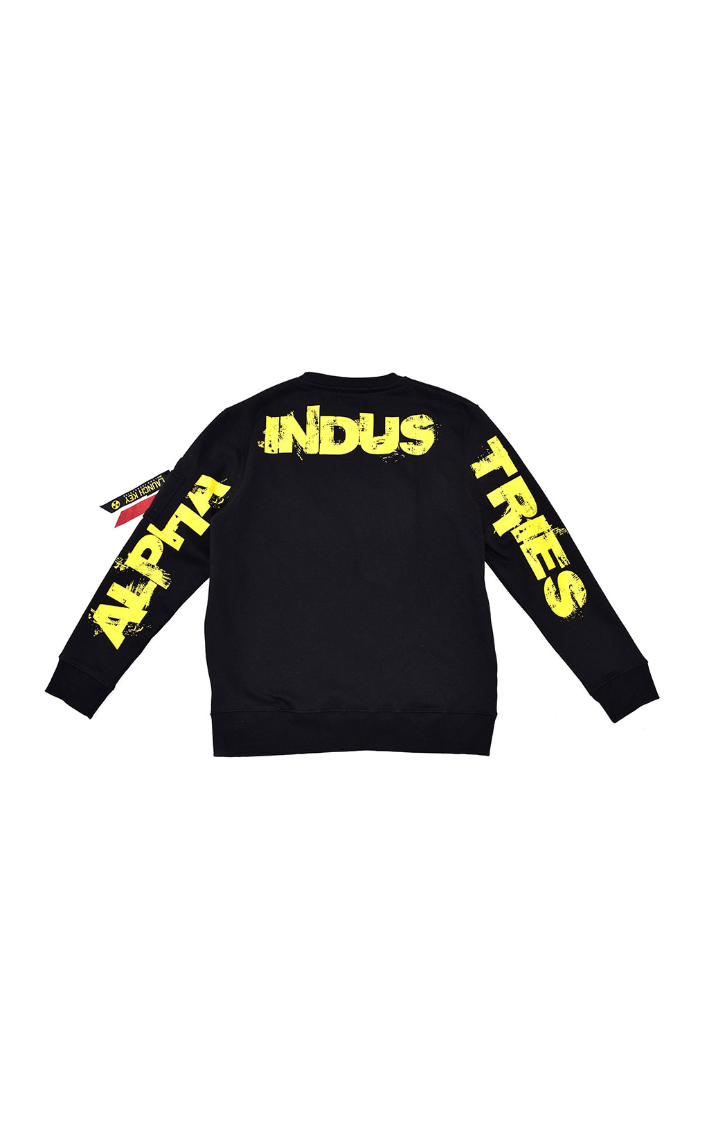 Свитшот ALPHA INDUSTRIES RADIOACTIVE SWEATER black 