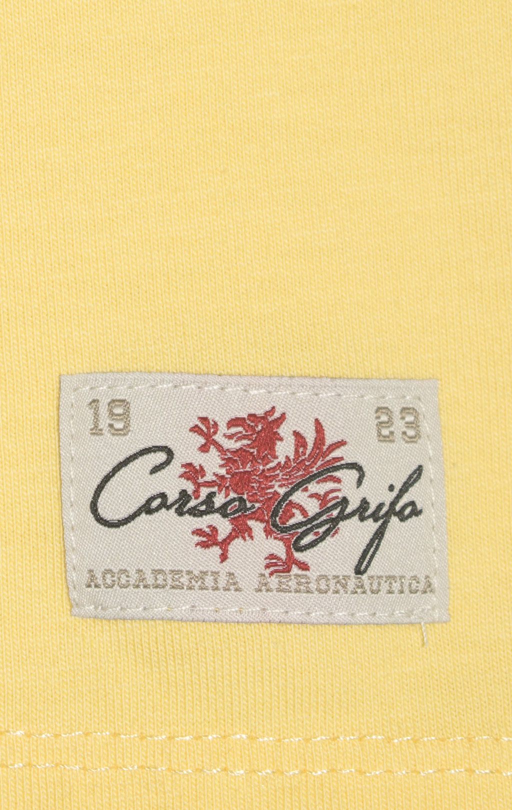 Футболка AERONAUTICA MILITARE CORSO GRIFO SS 24/TR yellow (TS 2202) 