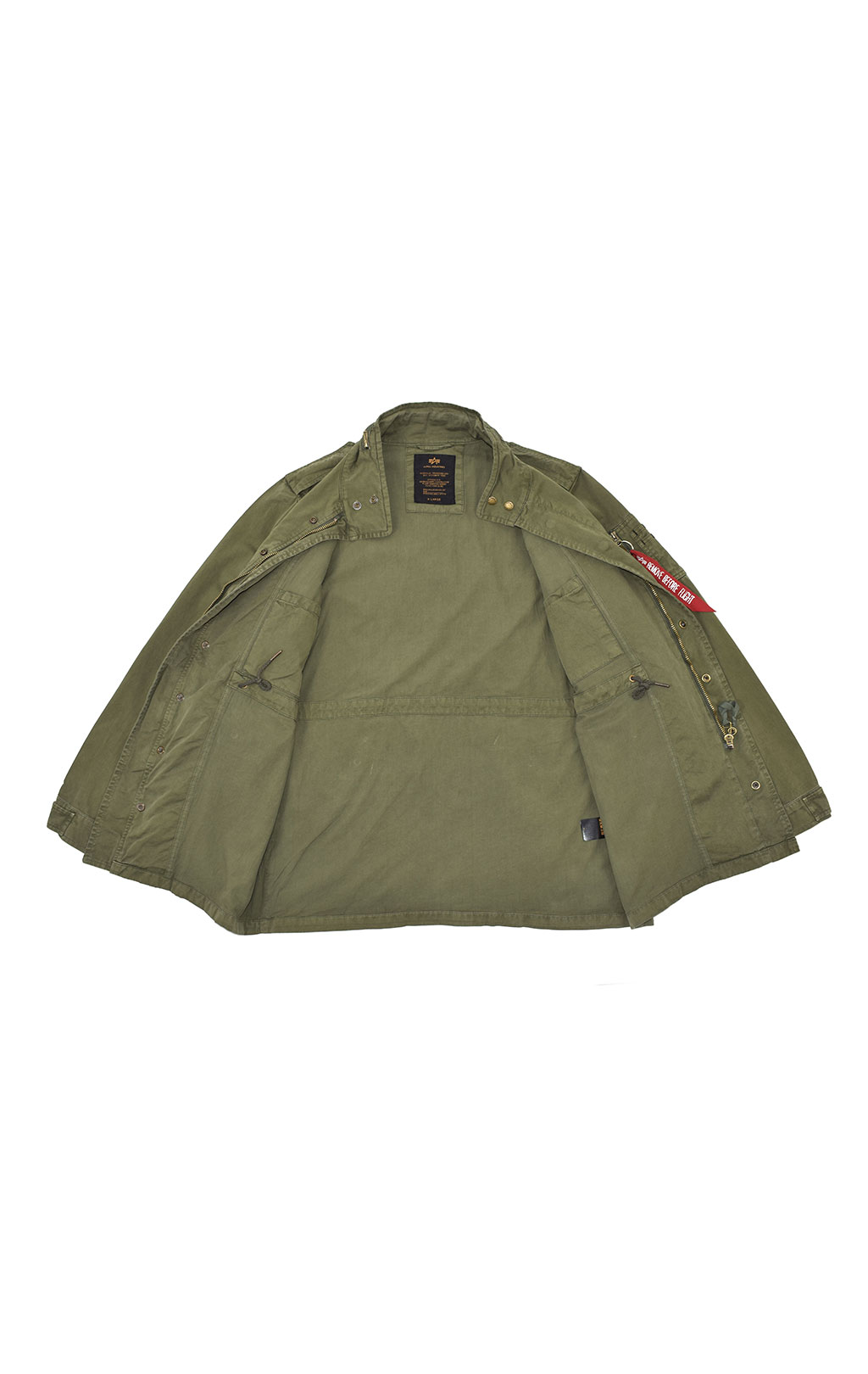 Ветровка ALPHA INDUSTRIES M-65 HUNTINGTON dark olive 