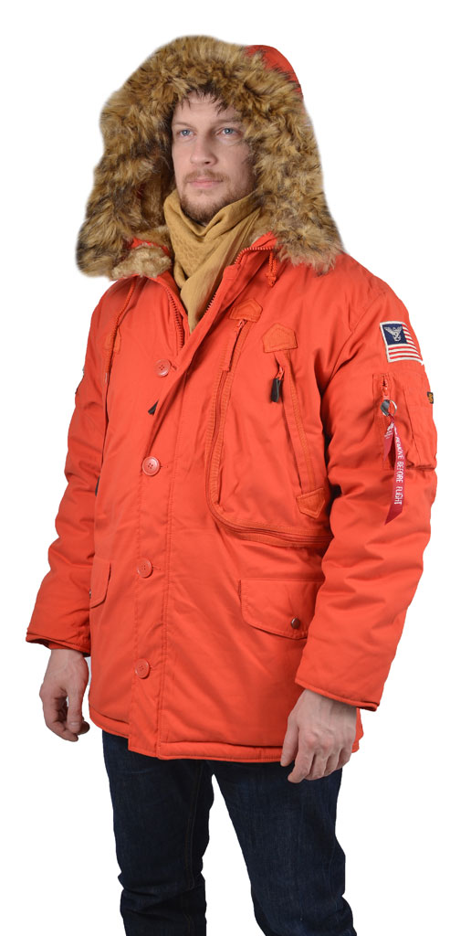 Аляска ALPHA INDUSTRIES POLAR red 