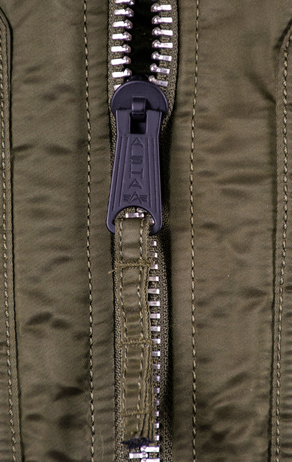 Аляска короткая ALPHA INDUSTRIES 45P HOODED CUSTOM dark green 