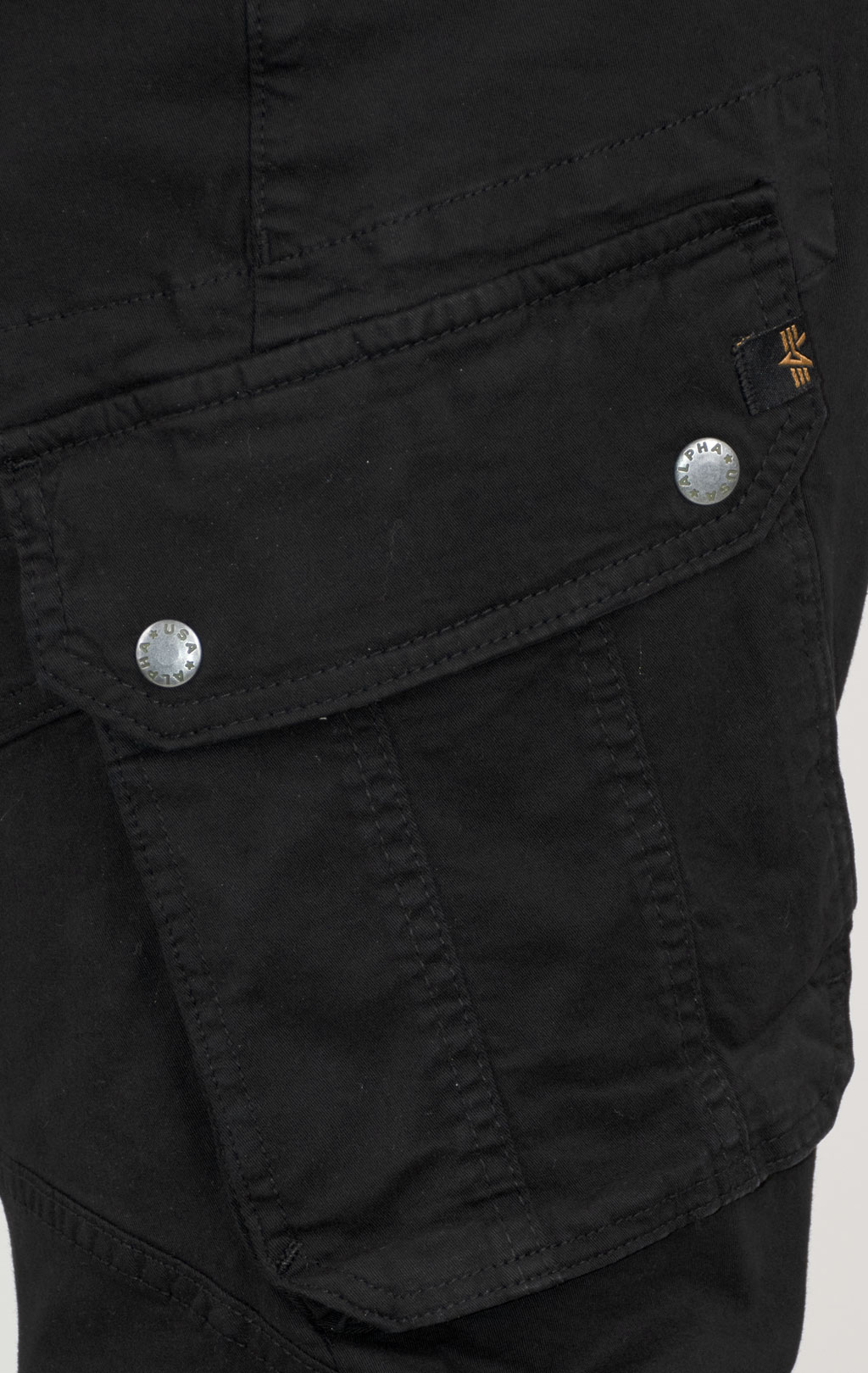 Брюки-карго ALPHA INDUSTRIES COMBAT LW black 