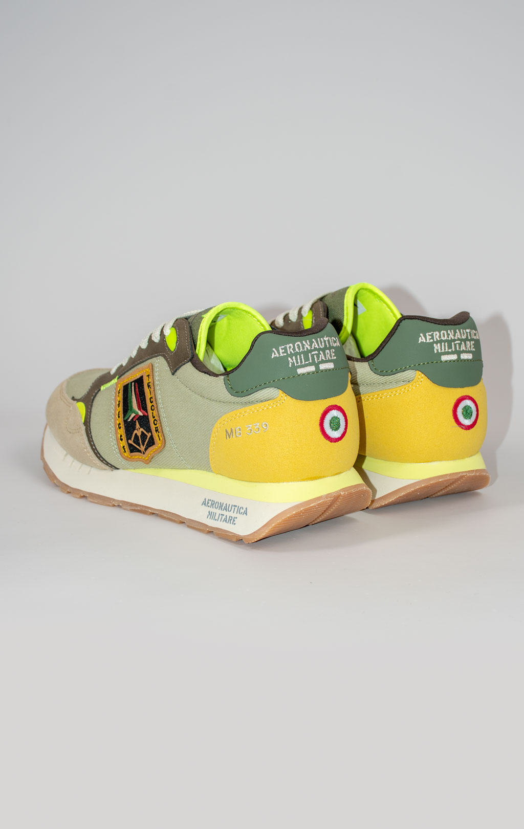 Кроссовки AERONAUTICA MILITARE (SC 292) SS 25/CN bamboo/agave 