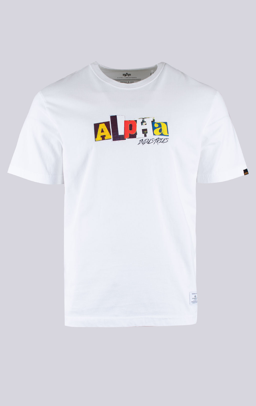 Футболка ALPHA INDUSTRIES ALPHA RANSOM TEE SS 24 white 