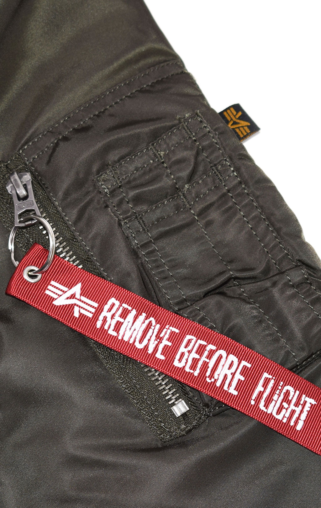 Куртка ALPHA INDUSTRIES MA-1 HOODED black olive 