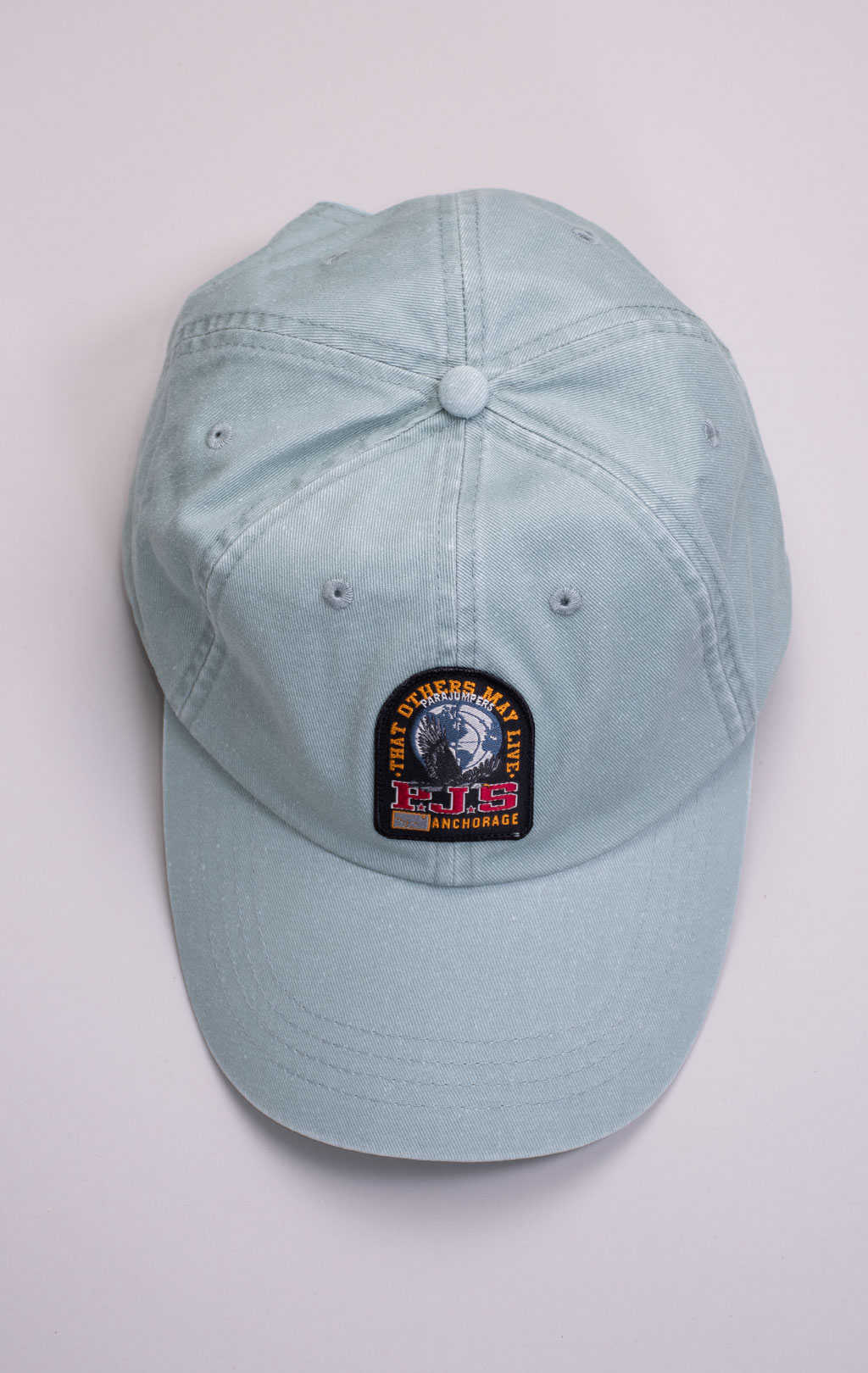 Бейсболка PARAJUMPERS PATCH CAP SS 26 teal grey 