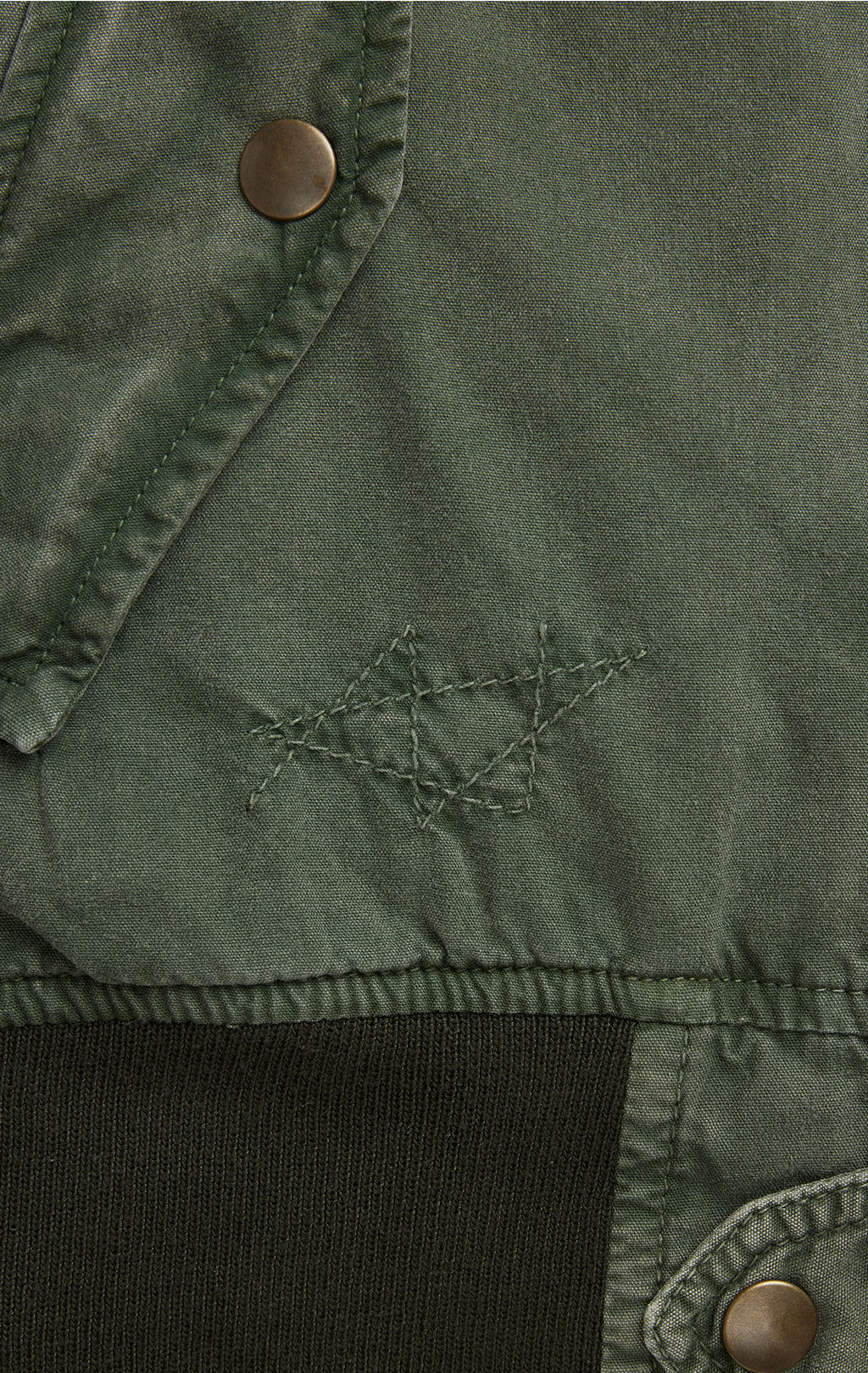 Женский бомбер-ветровка ALPHA INDUSTRIES L-2B RIP AND REPAIR FLIGHT JACKET SS 24 m OG-107 green 