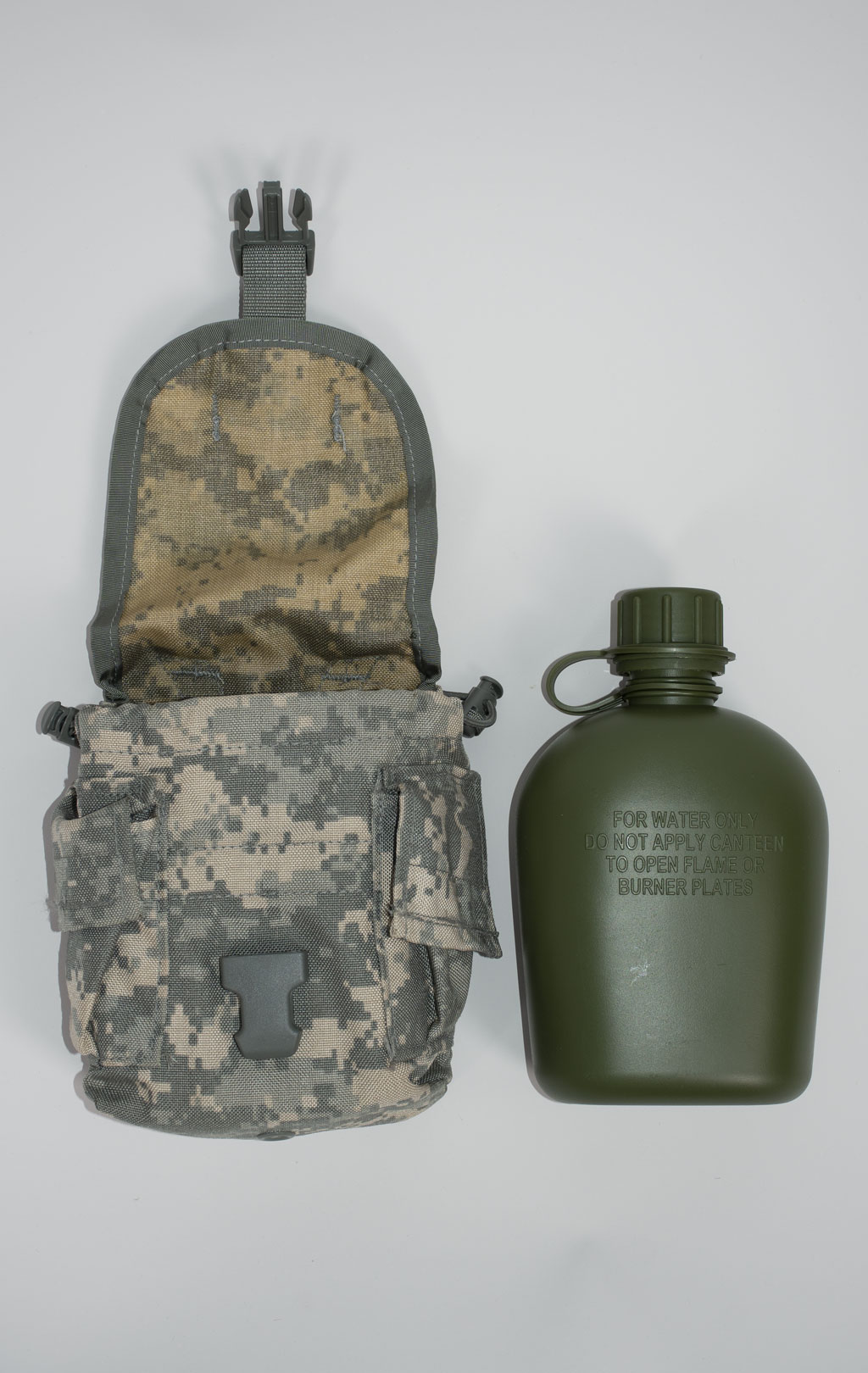 Фляга 1qt в чехле MOLLE acu США olive Китай