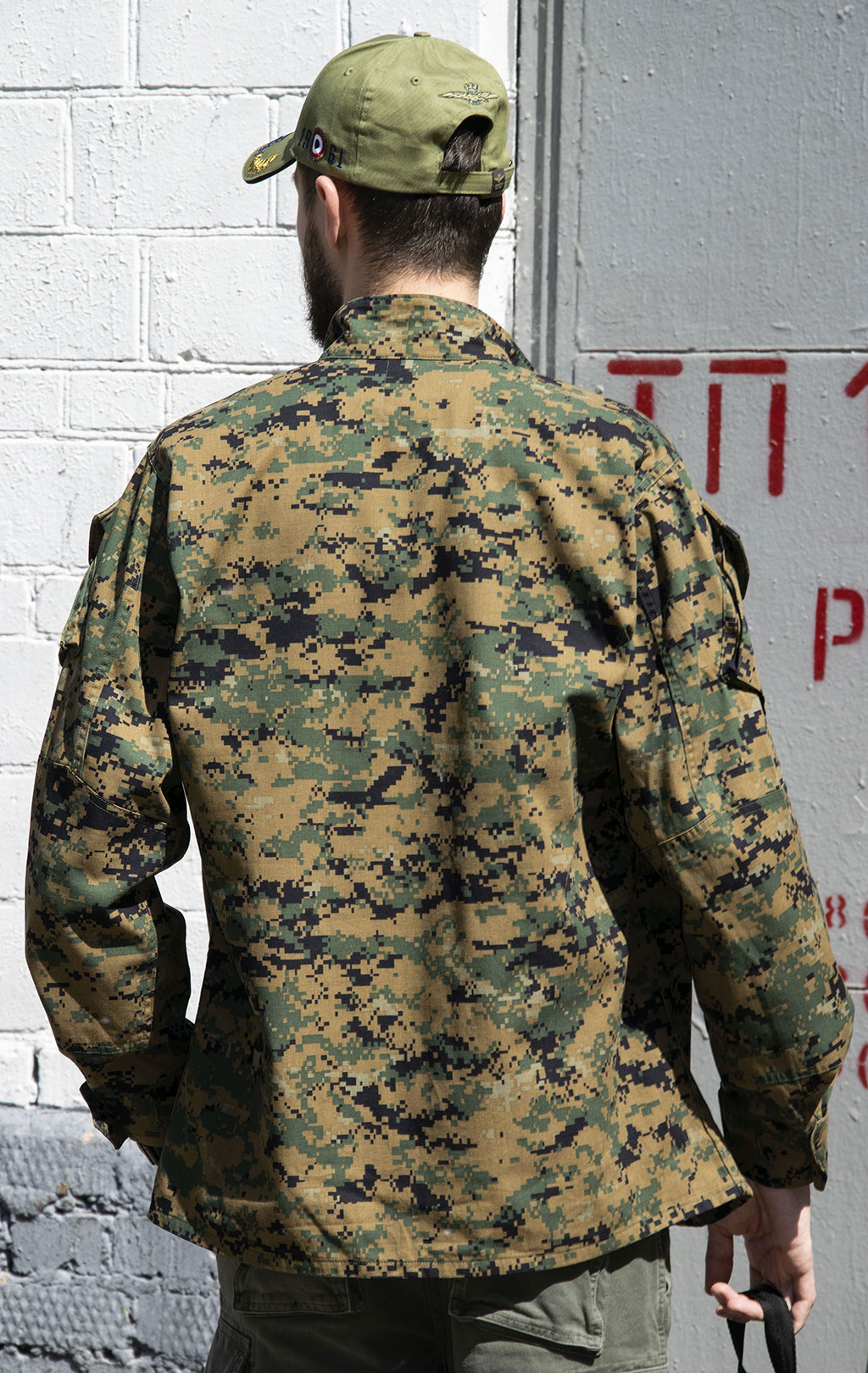 Китель полевой USMC marpat woodland б/у США