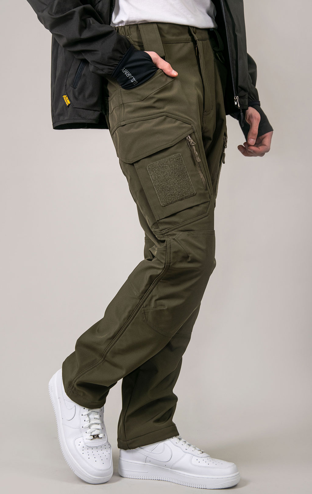Брюки тактические Mil-Tec ASSAULT Soft Shell green 