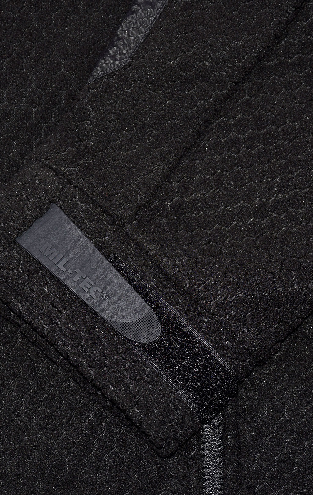 Свитер тактический Mil-Tec HEXTAC флис black 