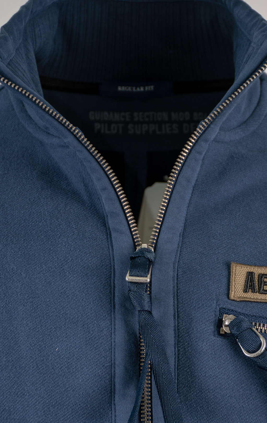Олимпийка AERONAUTICA MILITARE FW 25/26/TR blue navy (FE 2069) 