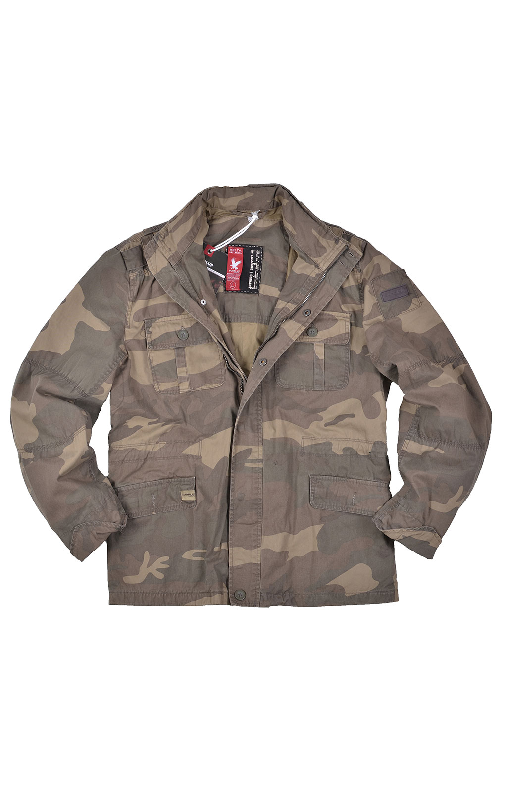 Ветровка Surplus M-65 DELTA BRITANIA camo woodland 