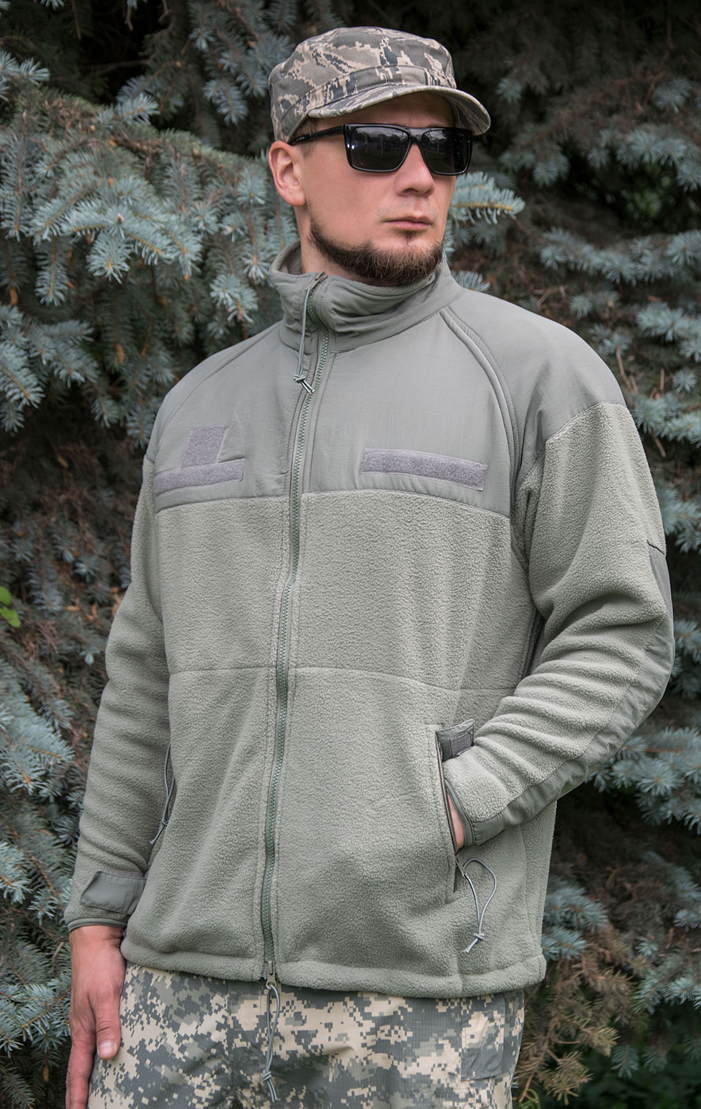 Флис армейский POLARTEC foliage США