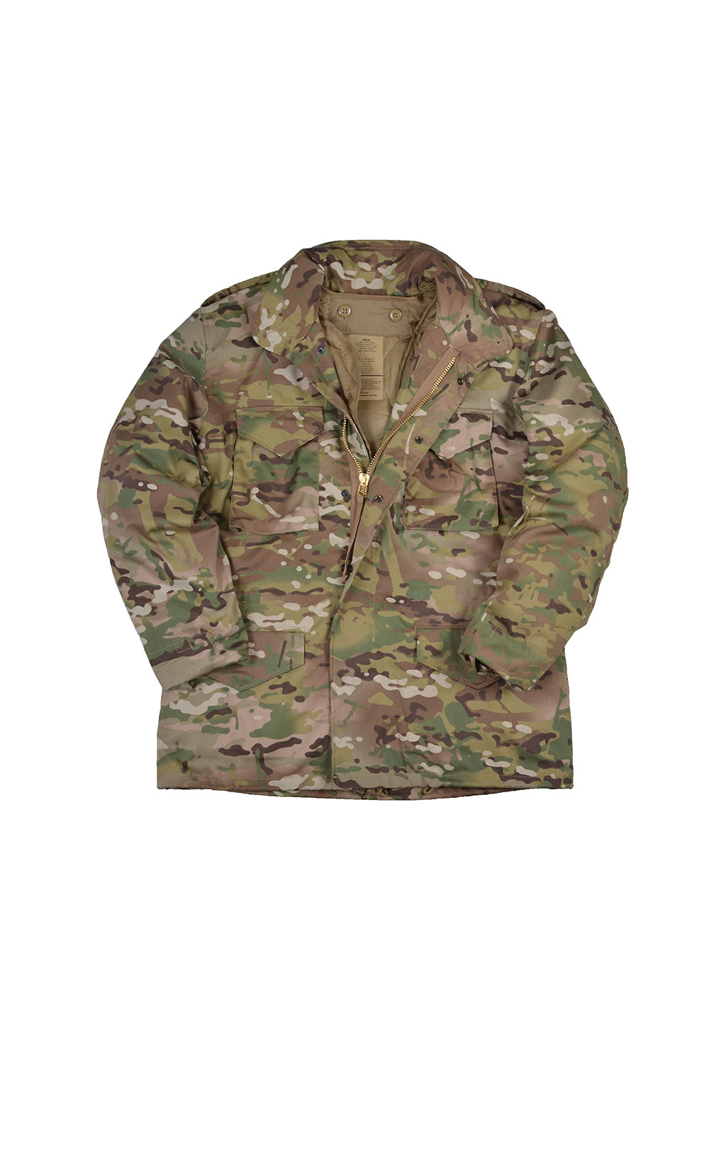 Куртка Mil-Tec M-65 CLASSIC с подстёжкой multicam 