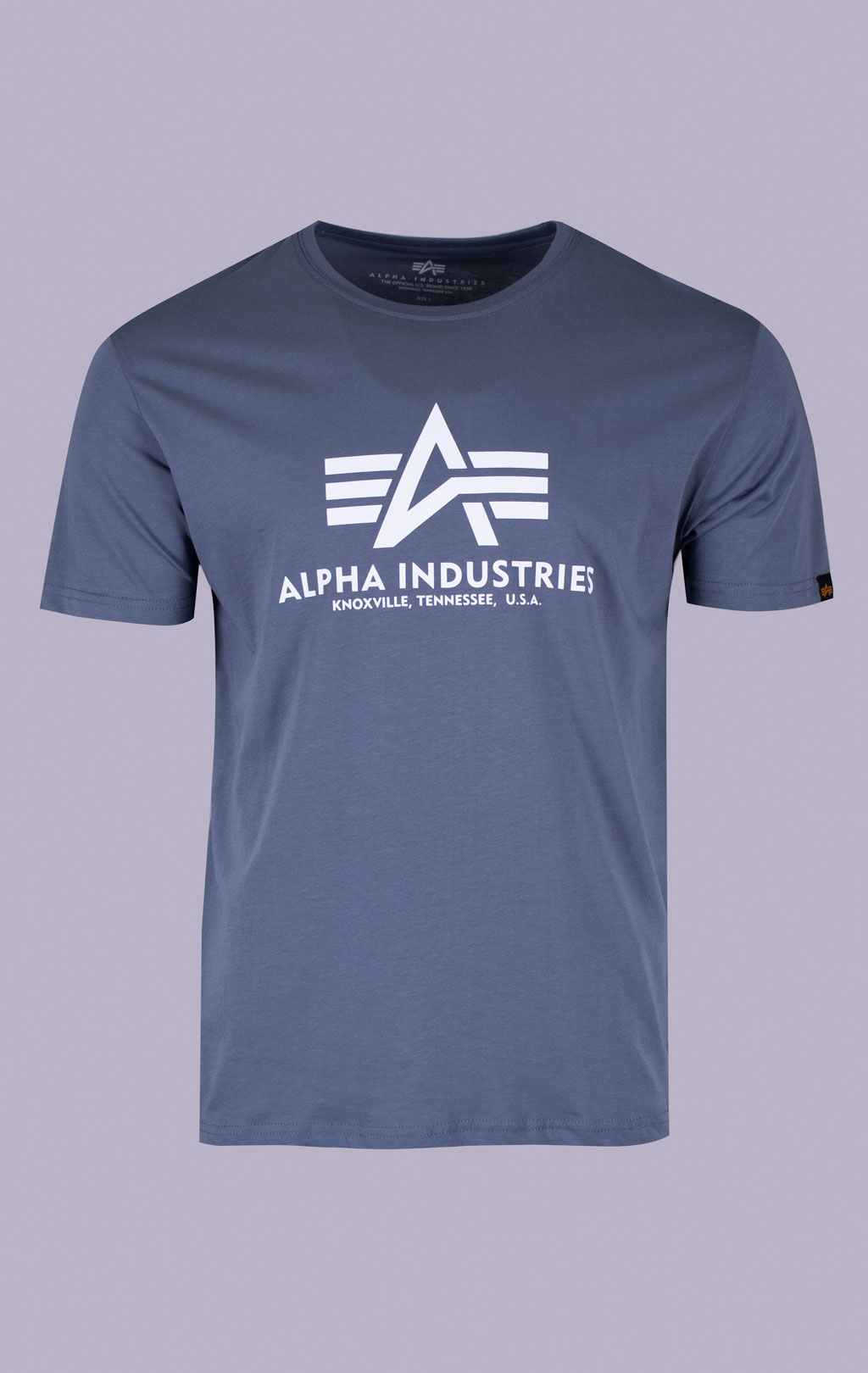 Футболка ALPHA INDUSTRIES BASIC T denim blue 