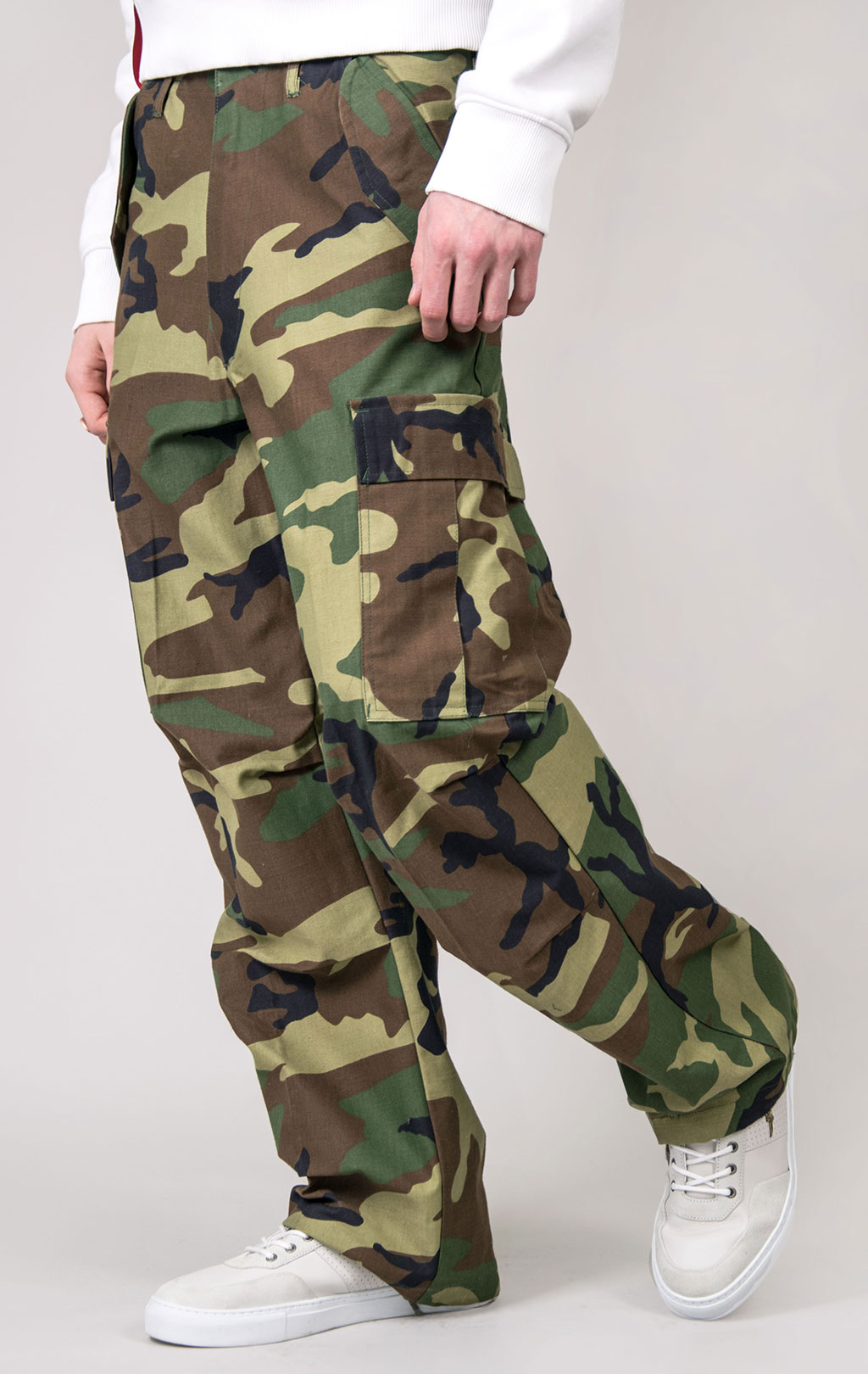 Брюки полевые Fostex M-65 CLASSIC camo woodland 