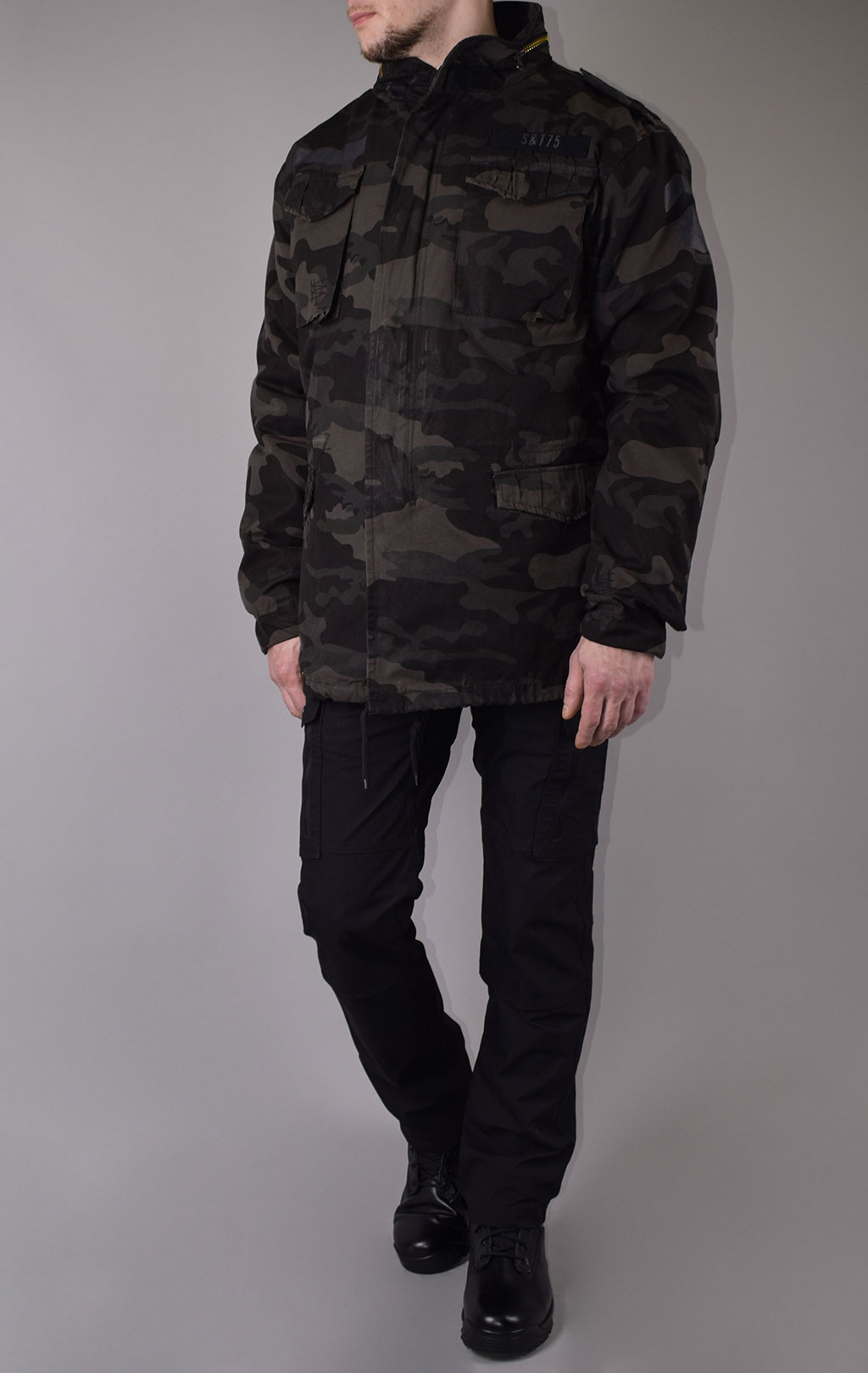 Куртка Surplus M-65 REGIMENT camo black 