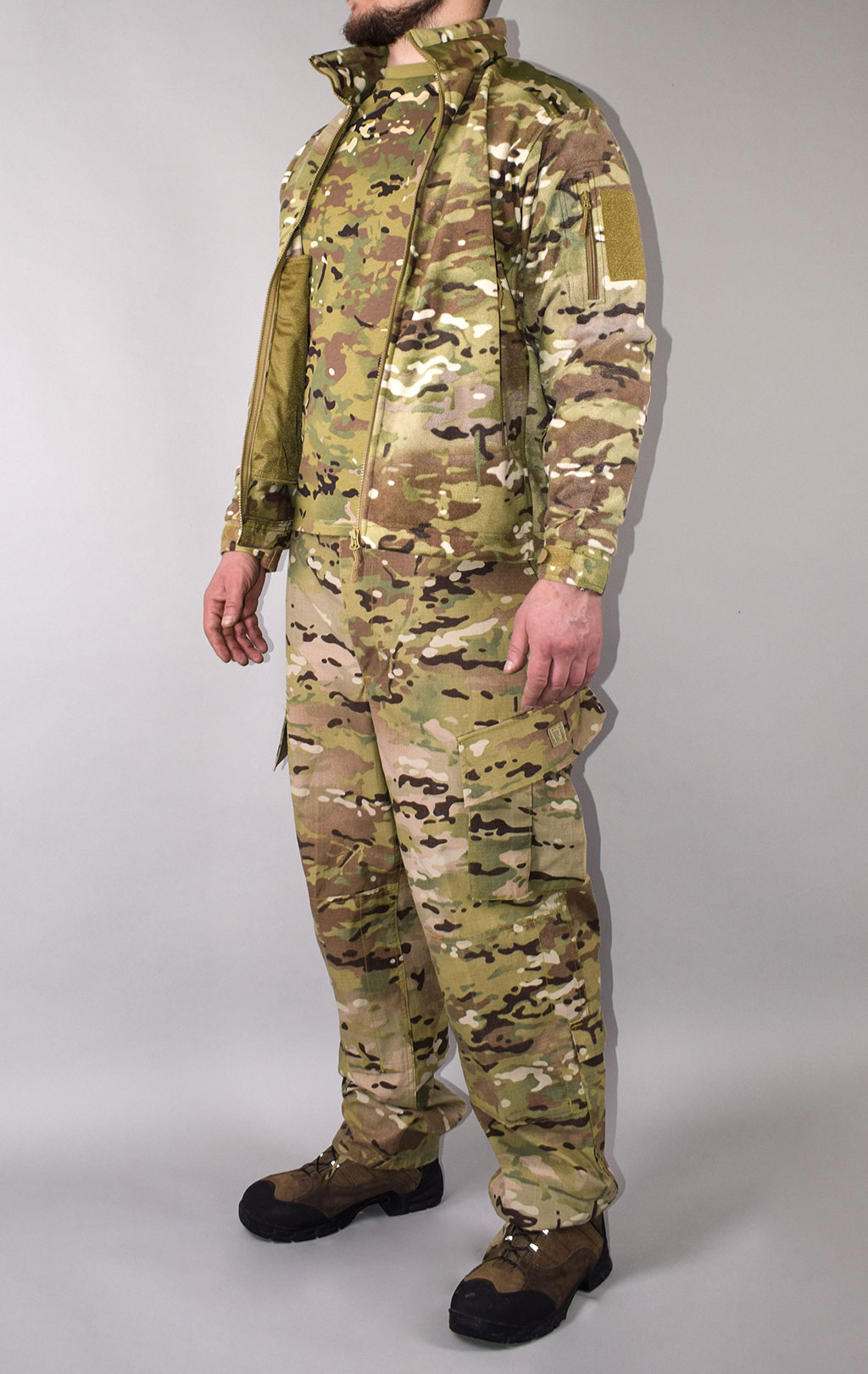 Куртка Mil-Tec DELTA флис multicam 