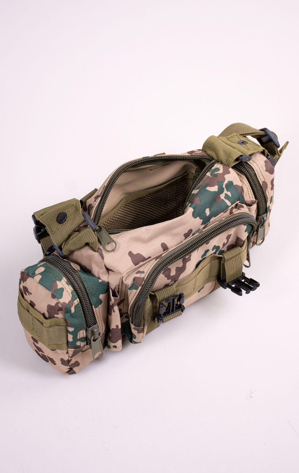 Сумка поясная тактическая Hausheng MOLLE 35x10x20 tropentarn PK-011 