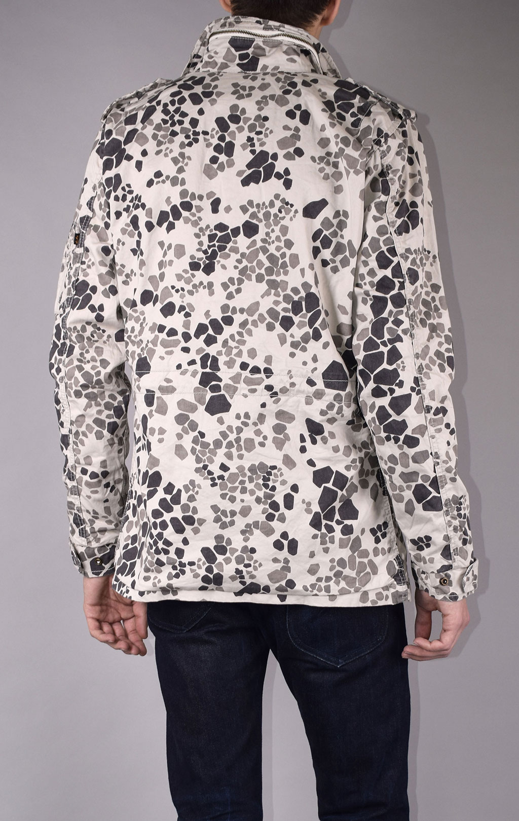 Ветровка ALPHA INDUSTRIES M-65 HUNTINGTON stone camo 